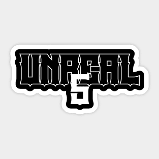 Unreal 5 Sticker